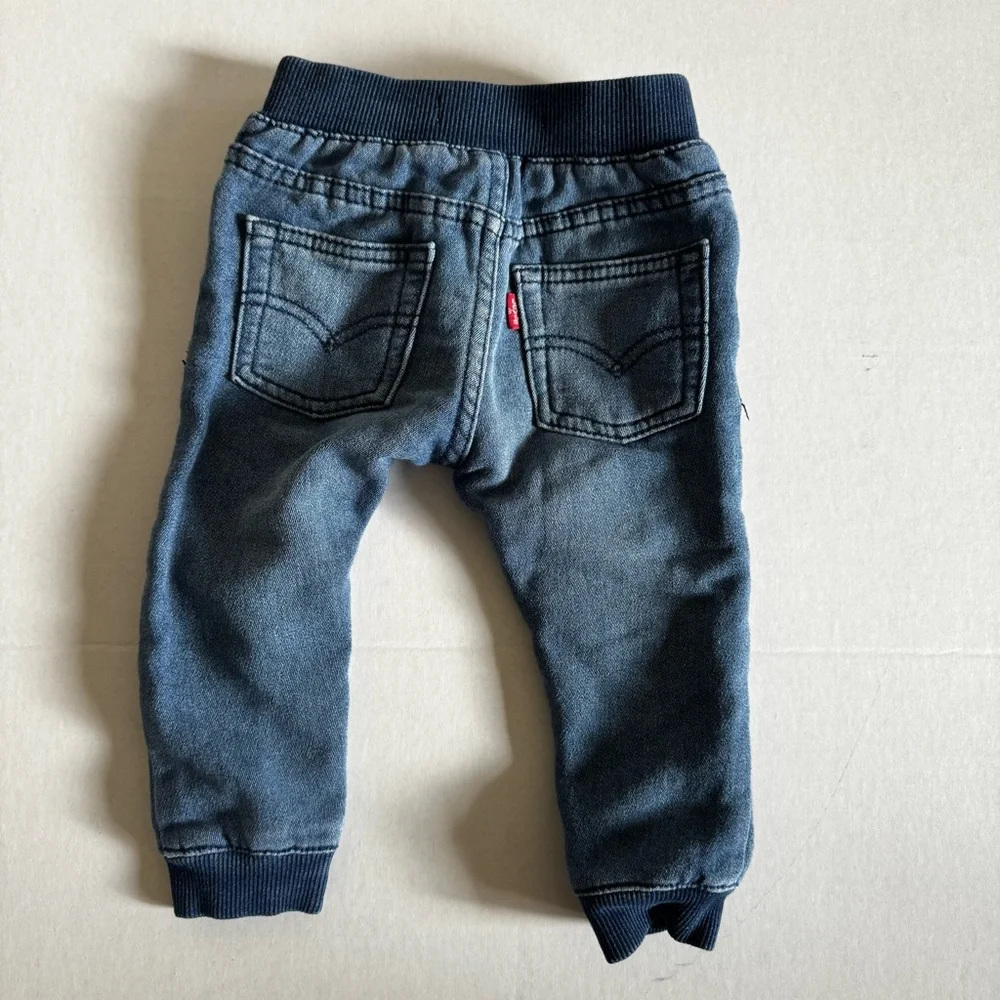 Levi’s Denim Set Zip Hoodie Jacket Joggers
